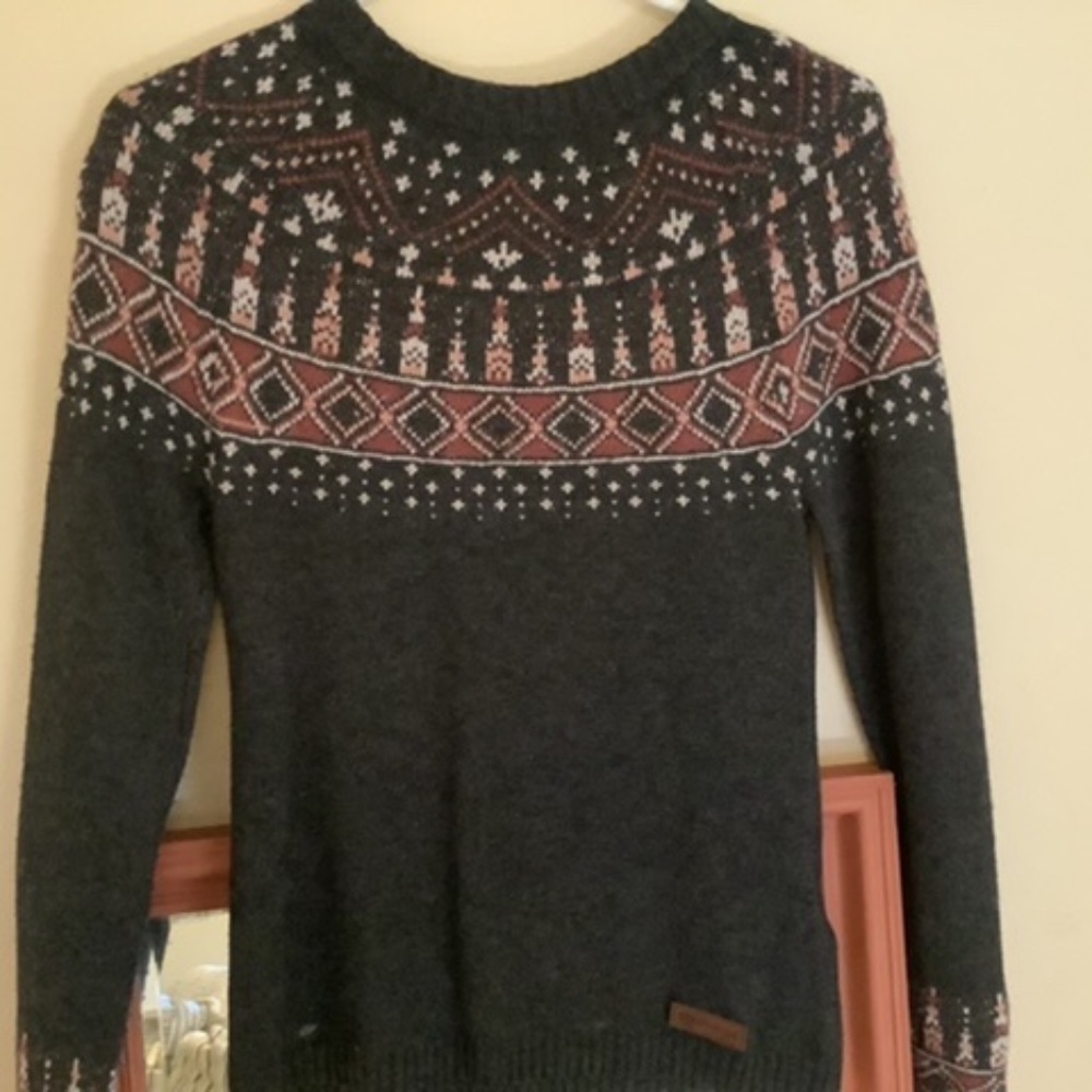 Sherpa wool sweater xs womens